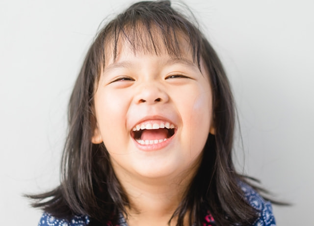 笑顔の子供