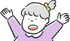 お口が開いている
